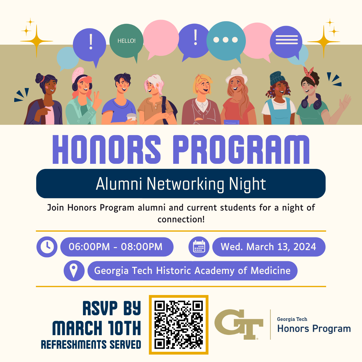 Honors Program Alumni Networking Night Gt Honors Program Honors Program Alumni Networking Night Gt Honors Program